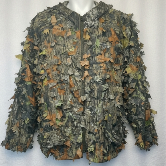 RedHead Other - RedHead Leafy Camo Ghillie Jacket Hoodie Size S/M